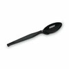 Dixie Plastic Cutlery, Heavy Mediumweight Teaspoons, Black, 100PK TM507